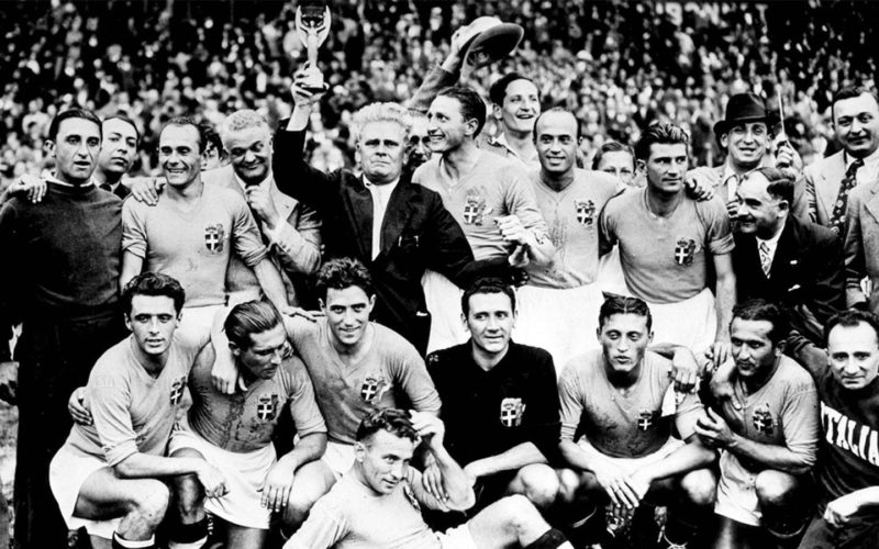 Vittorio Pozzo ledet Italia til seier i VM i 1938.